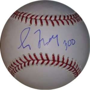   Greg Maddux Signed Inscribed 300 Baseball