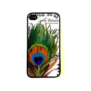  Peacock Feather iPhone 4 Case   Fits iPhone 4 and iPhone 