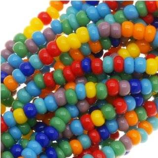 Czech Seed Beads Mix 11/0 Rainbow Opaque Multi Mix (Full Hank)