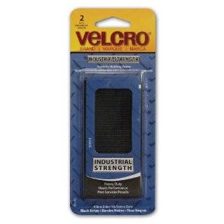 Velcro Brand Industrial Strength Tape 4X2 2/Pkg Black
