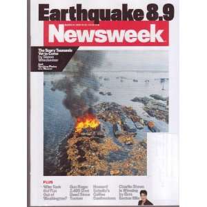  NEWSWEEK Magazine (3/21/11) Earthquake 8.9 Staff Writers 