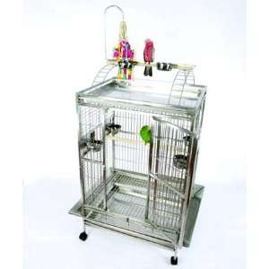  Lonomea Lookout Play Top Stainless Steel Bird Cage