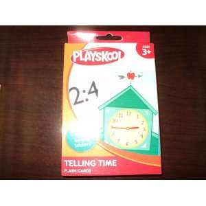  Playskool Telling Time Flash Cards Toys & Games