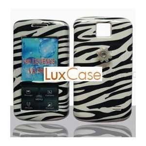 Black and White Zebra Animal Skin Design Snap On Cover Hard Case Cell 