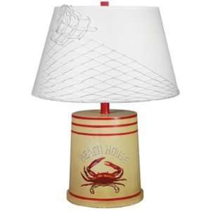  Red Crab Table Lamp