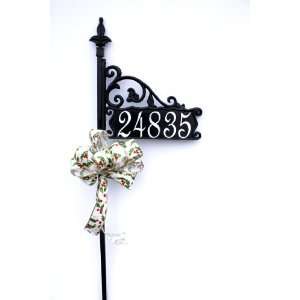  Super Reflective Address Sign 48BW   Great Holiday Gift 