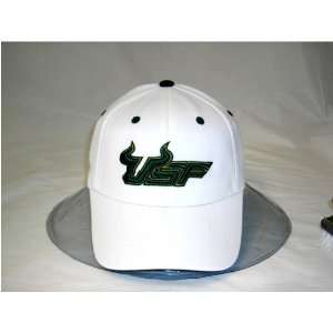  South Florida Bulls USF NCAA Adult White Wool 1 Fit Hat 