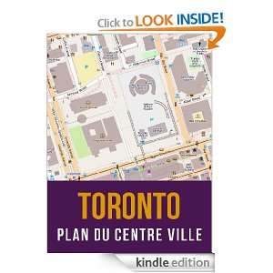 Toronto, Canada  plan du centre ville (French Edition) eReaderMaps 