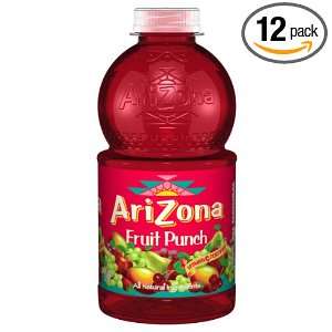   Fruit Punch, 34 Ounce (Pack of 12)  Grocery & Gourmet Food