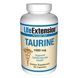  Taurine Capsules, 1000 mg, 50 capsules Health & Personal 