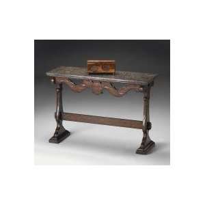  Medieval look Console Table by Butler