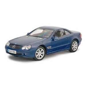  2001 Mercedes Benz SL500 1/18 Blue Toys & Games