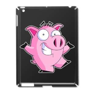  iPad 2 Case Black of Pig Cartoon 