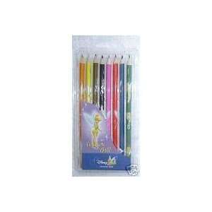  Disney Tinkerbell 8 Pack Color Pencils 2 Sets Toys 