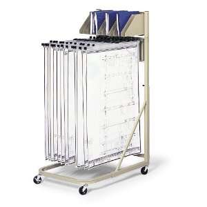  Safco 5026   Steel Sheet File Mobile Stand, 12 Hanging 
