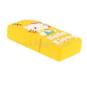  4GB Mini Lovely Kitty Flash Drive (Yellow) Electronics