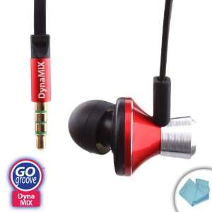  DynaMIX Noise Isolating EZ Fit Earbuds w/ Microphone & No Tangle 