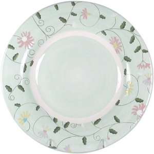 Royal Doulton Felicity Dinner Plate, Green Floral Center  