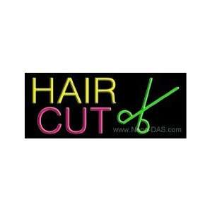 Hair Cut Neon Sign 13 x 32
