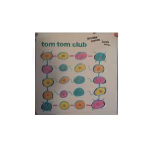  Tom Tom Club Poster TomTom The Boom Boom Flat Everything 