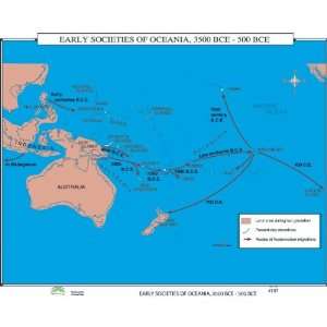  Universal Map 762550066 no.107 Early Societies Of Oceania 