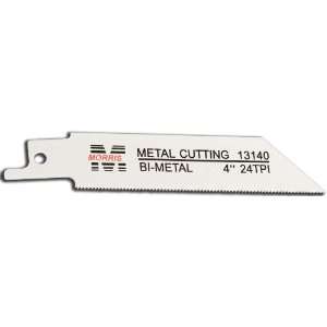 Morris Products 13140 Reciprocating Saw Blade Metal Cutting Blade, 24 