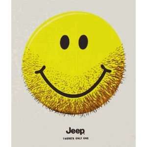  Jeep® Smiley Face T Shirt (White) Xlarge Automotive