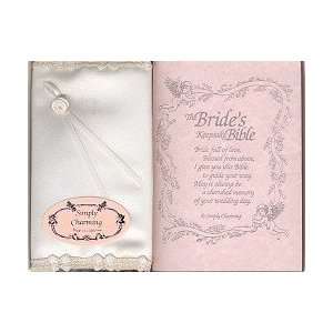  Brides Keepsake Bible in White or Ivory