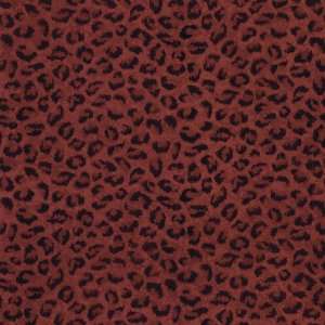   By Color BC1580013 Red Leopard Print Wallpaper