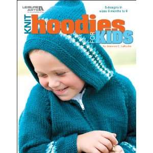  Leisure Arts Knit Hoodies For Kids Arts, Crafts & Sewing