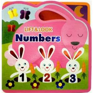  SoftPlay Lift & Look Numbers Babys Soft Book Baby