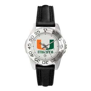  Miami Hurricanes Ladies Gameday Watch w/Leather Band 