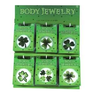  St. Patricks Body Jewelry (1 per package) Toys & Games