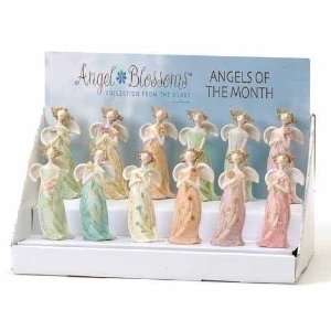 Club Pack of 12 Birthday Flower Angel of the Month Figures 4  