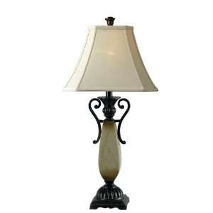  Kenroy Home Kelsey 1 Light Table Lamp   KH 32054BZM