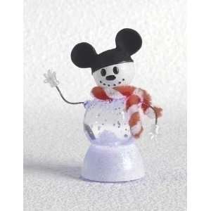 Club Pack of 24 Disney Mickey Mouse Snowman LED Lighted Glitter Buddy 