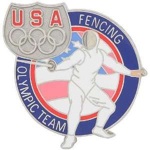  USA Olympic Team Fencing Pin