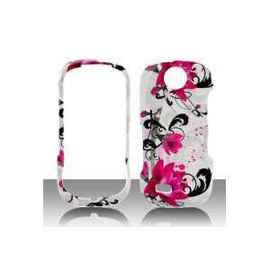  Samsung R710 Graphic Case   Red Flower on White Cell 