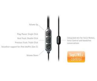The integrated tapLINE II control surface gives you complete control 