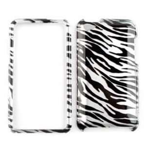 Apple iPod Touch 4 (iTouch) Transparent Zebra Print Hard Case, Cover 