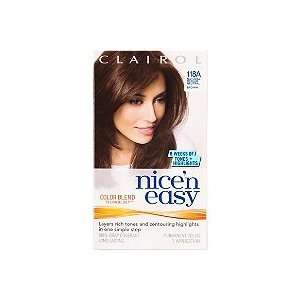 Clairol Permanent Hair Color Level 3 Natural Medium Neutral Brown 118A 