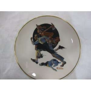  Norman Rockwell Collectors Plate Saturday Evening Post 