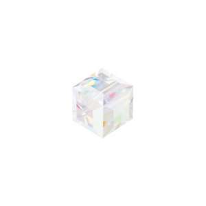  5601 6mm Crystal Cube Crystal AB Arts, Crafts & Sewing