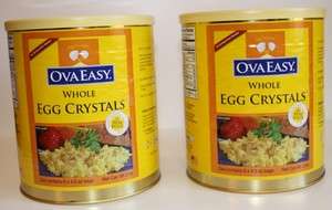   of OvaEasy Egg Crystals Powdered Eggs 144 egg equivalent MRE exp. 2019
