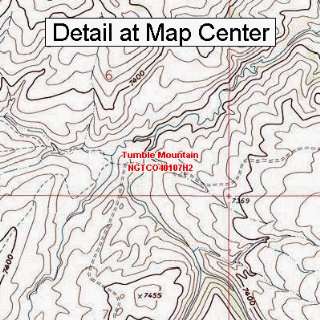   Map   Tumble Mountain, Colorado (Folded/Waterproof)