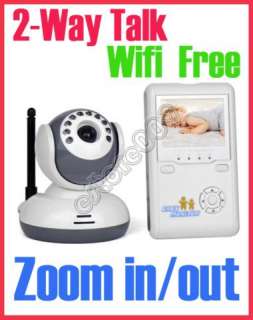 Digital IR Baby Monitor Video Talk Camera Wireless  