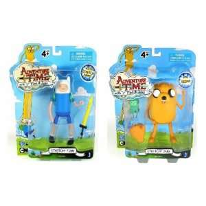  Adventure Time 5 figure set of 2 Jake and Finn 