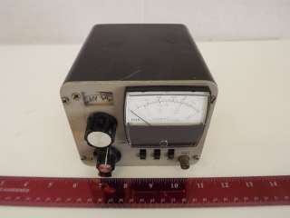 Vtg Video Instrument Cable Coaxial Amp. Tester?  