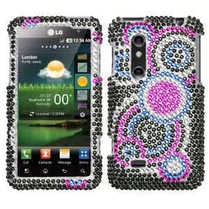   Bubble Full Diamond Bling Hard Case Cover Protector (free ESD Shield