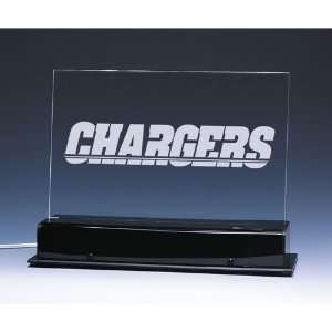 San Diego Chargers NFL Edge Light Team Logo Display  